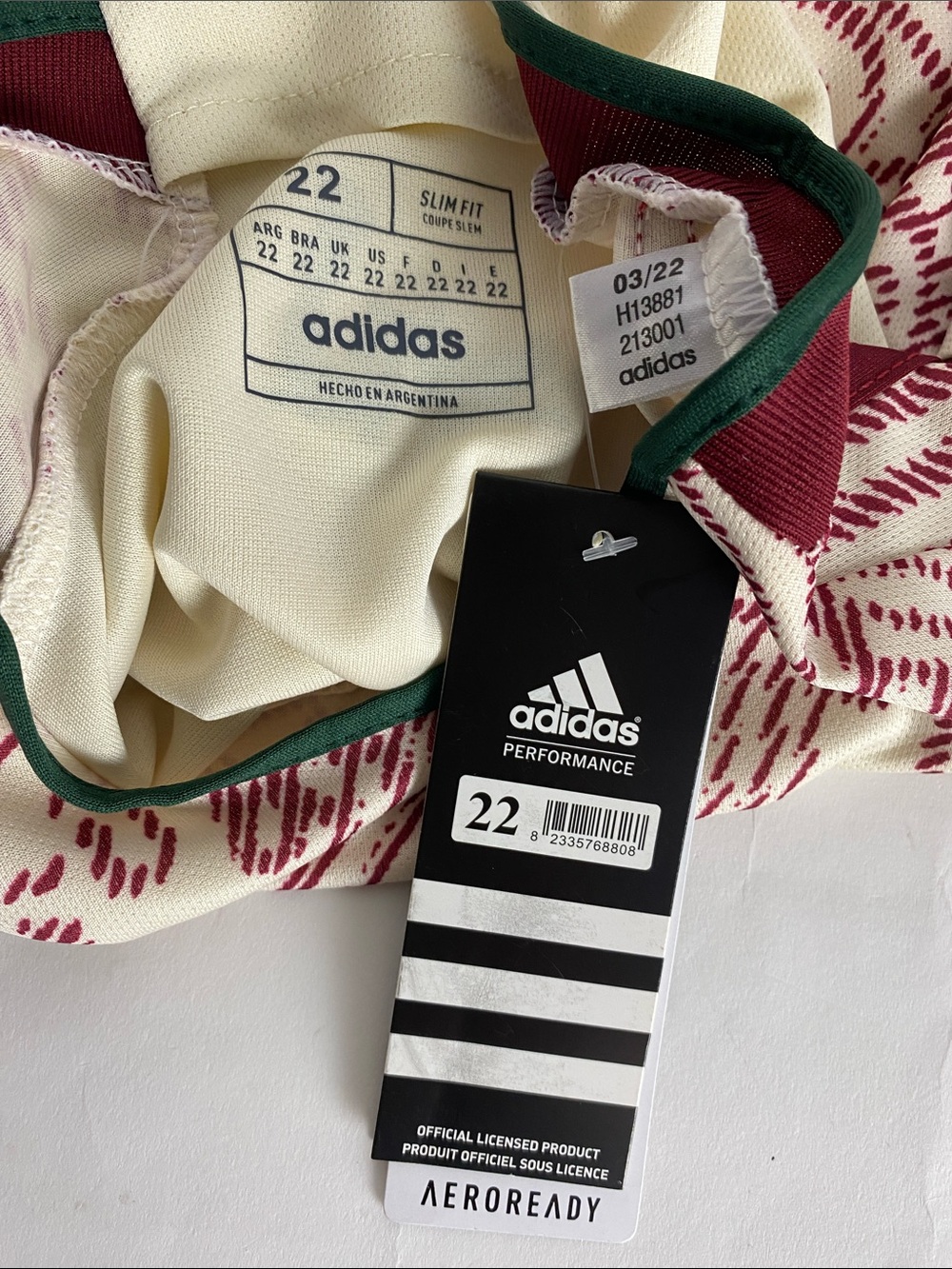 Kids adidas Mexico 22/24 Away  Jersey And Shorts Kit Set Size 22 NWT - Picture 4 of 9